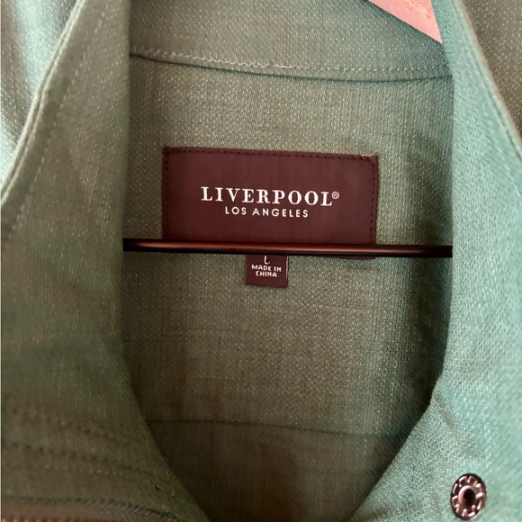 Liverpool NWT Crop Utility Jacket in Serpentine Sz L - Picture 6 of 7